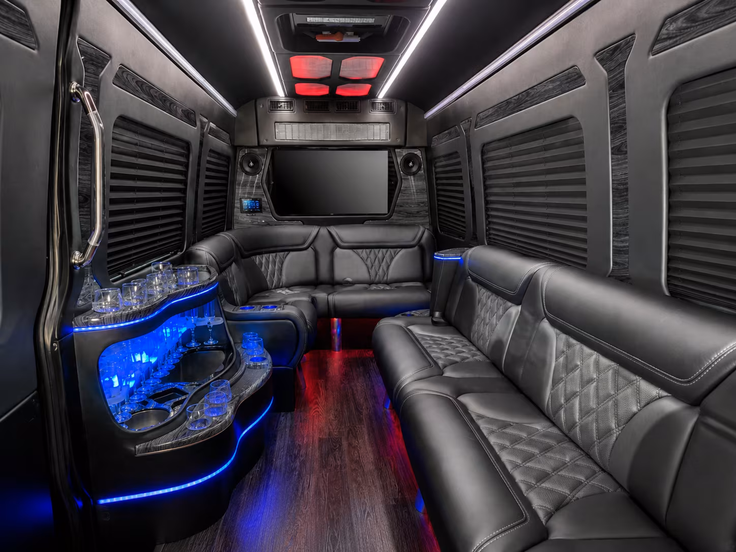 chapel hill 28 passenger party bus