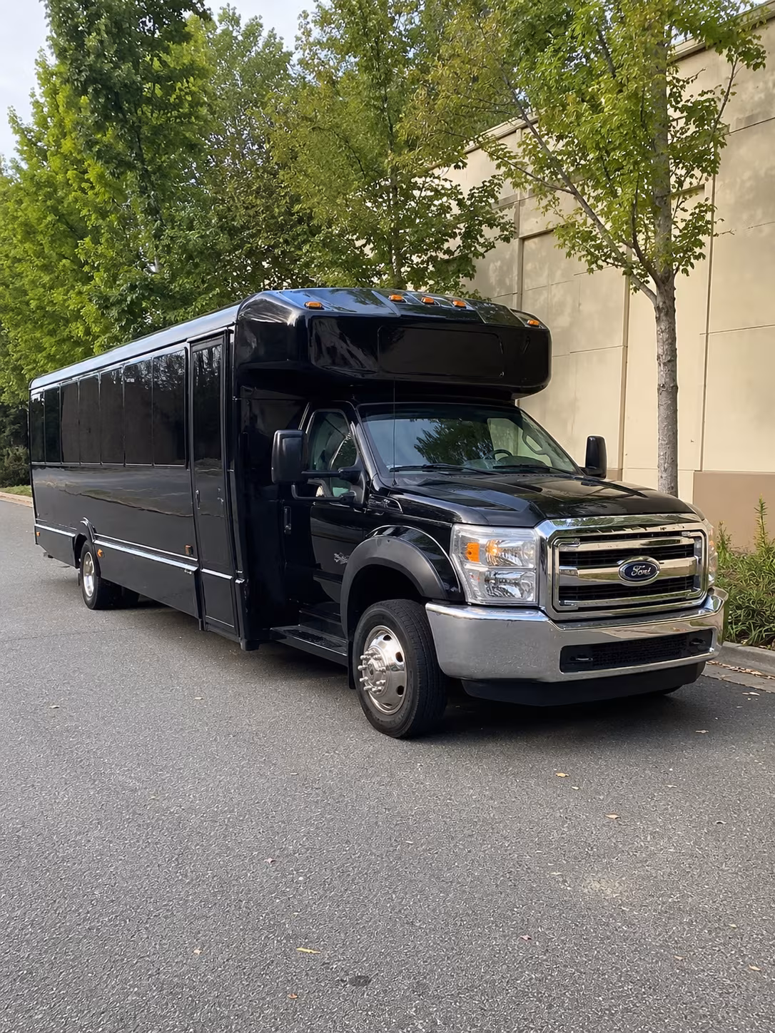chapel hill party bus booking step 1