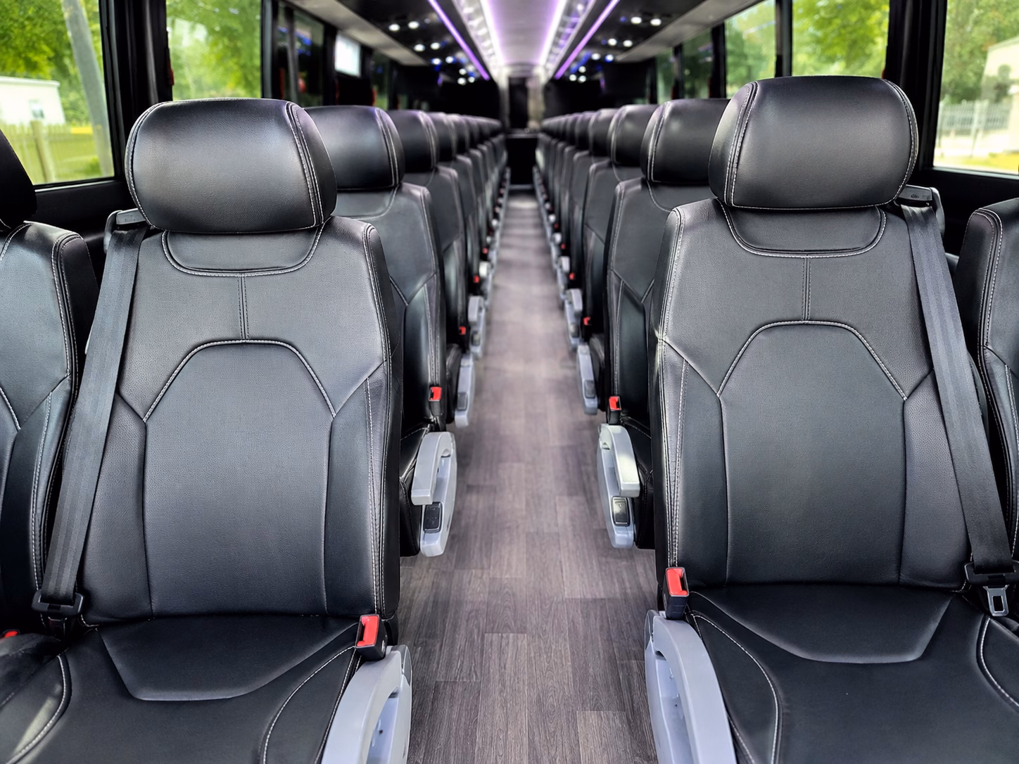 chapel hill school event transportation onboard seating