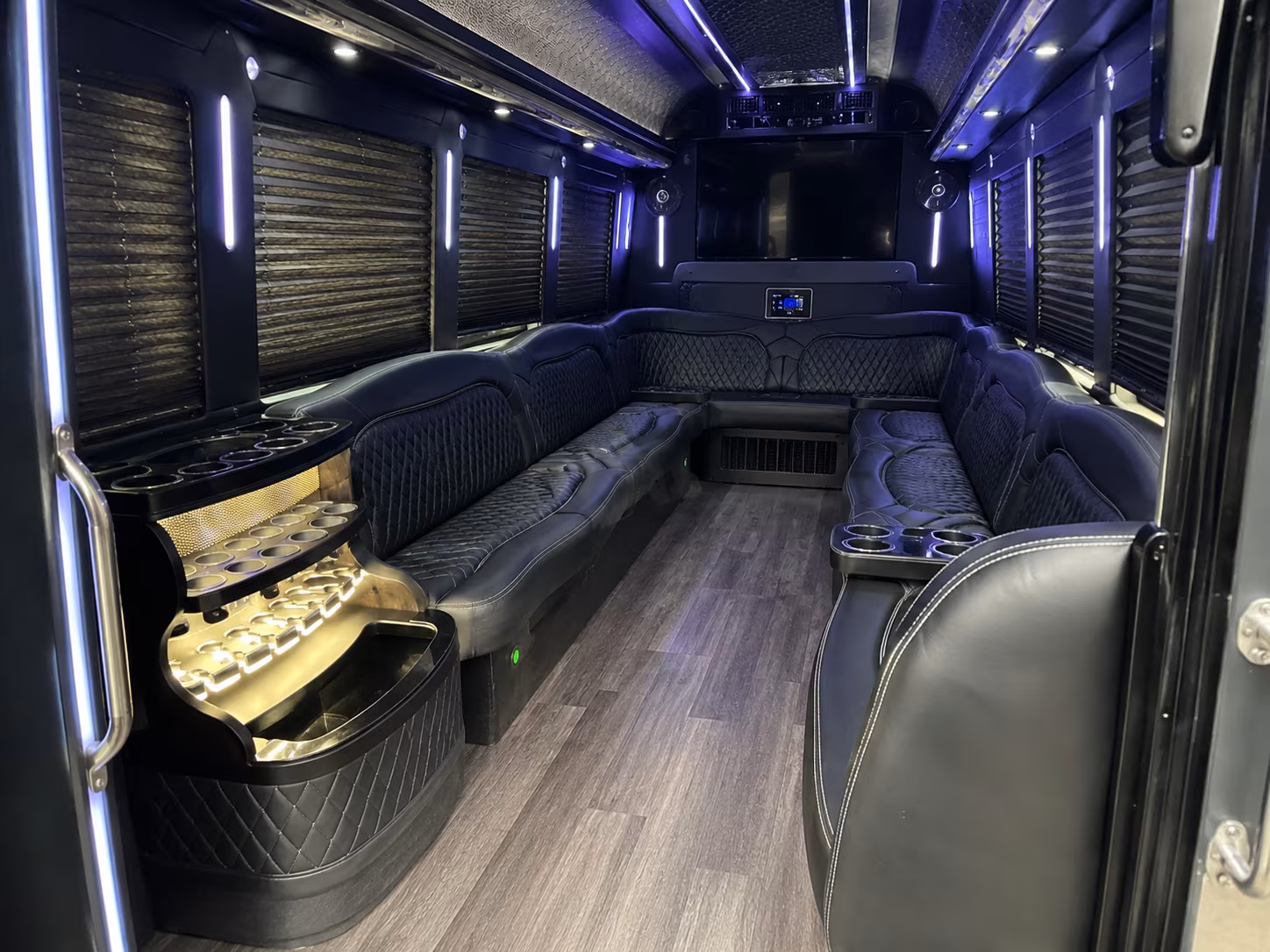 chapel hill wedding party bus rental