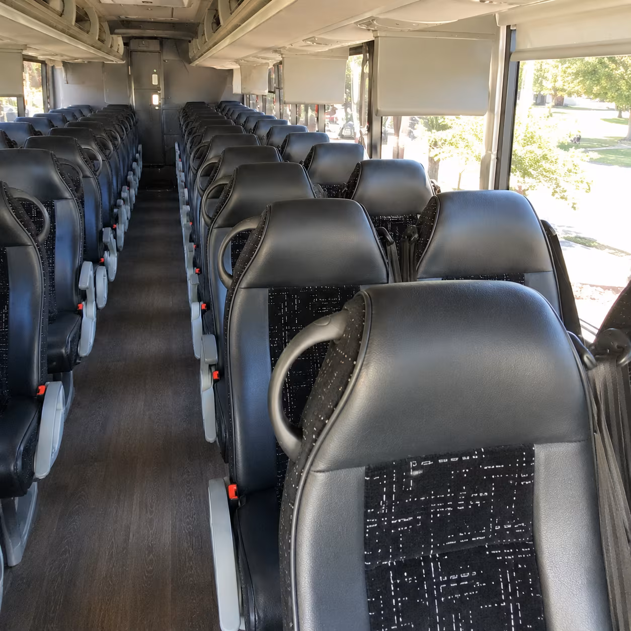 concord charter bus interior gallery