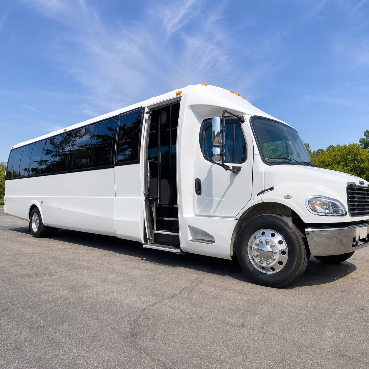 how your starting location and deadhead miles affect charter bus rates in chapel hill