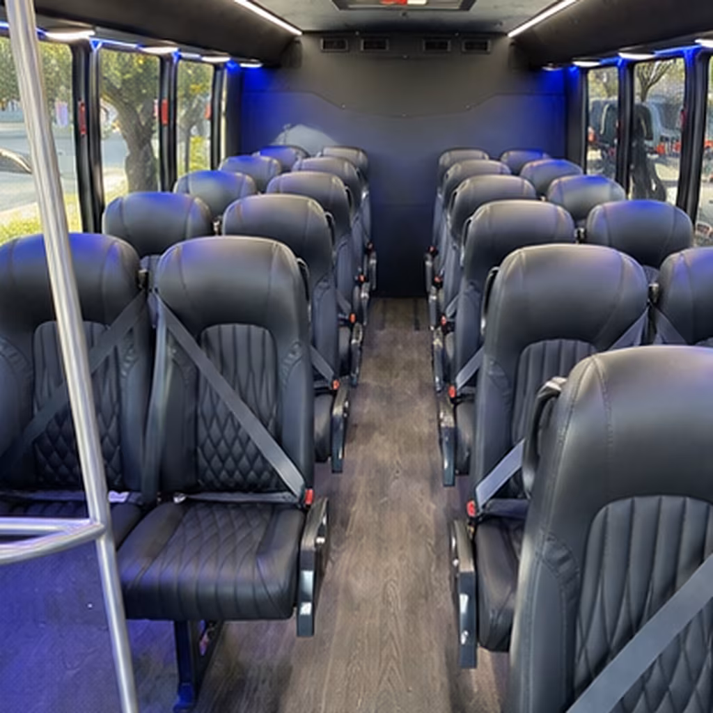 winston salem concert bus rentals for groups and fans