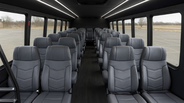 chapel hill 15 passenger minibus inside