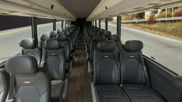 chapel hill 18 passenger minibus inside