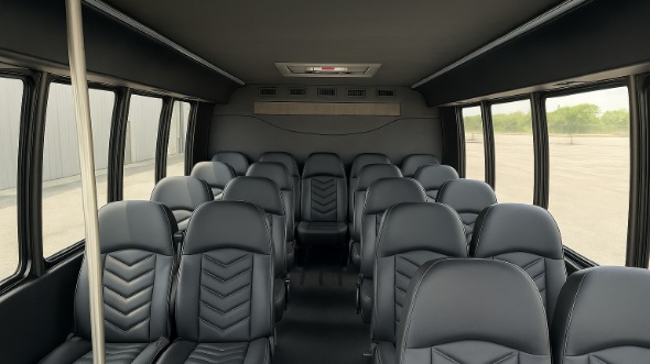 chapel hill 20 passenger minibus inside