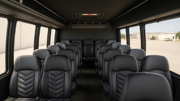 chapel hill 35 passenger minibus inside
